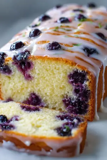 Lemon Blueberry Pound Cake