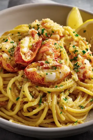 Lemon Lobster Bucatini