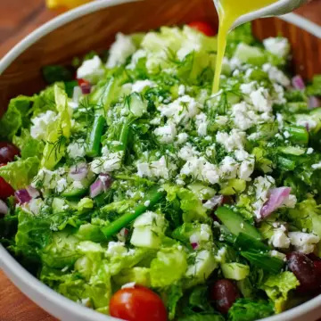 Maroulosalata – Greek Lettuce Salad (with Video)