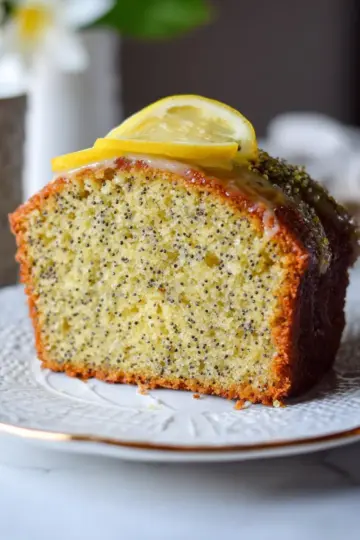 Lemon Poppy Seed Cake