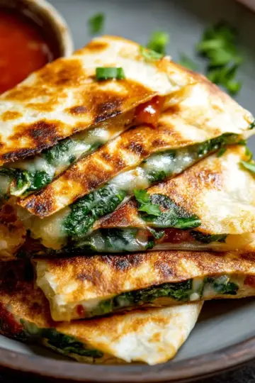 Spinach Quesadilla
