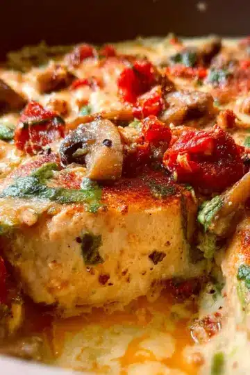 Tuscan Chicken Casserole
