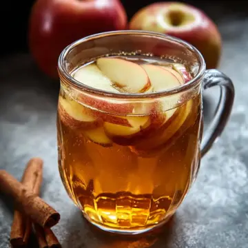 Korean Apple Tea with Ginger and Cinnamon (Saegwa Cha)