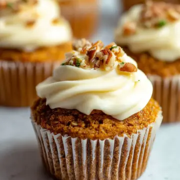 Easy Carrot Cake Cupcakes