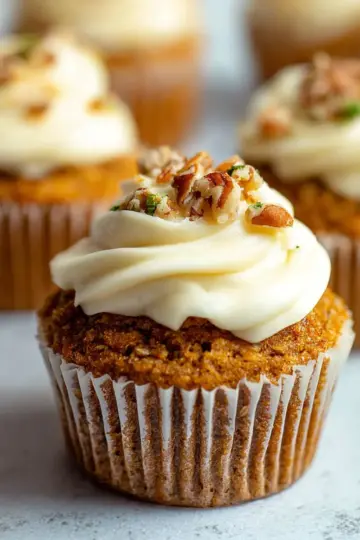 Easy Carrot Cake Cupcakes