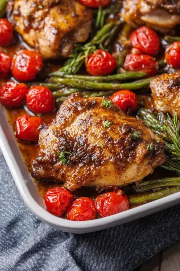 Balsamic Chicken Oven Baked