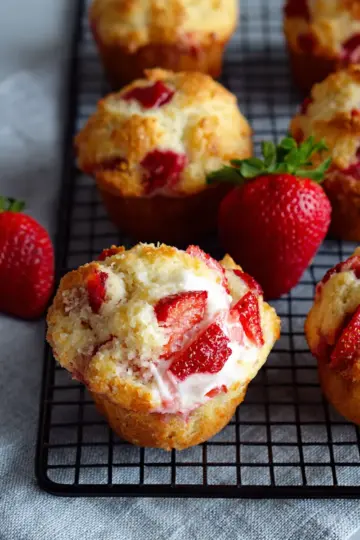 Strawberry Shortcake Muffins Recipe
