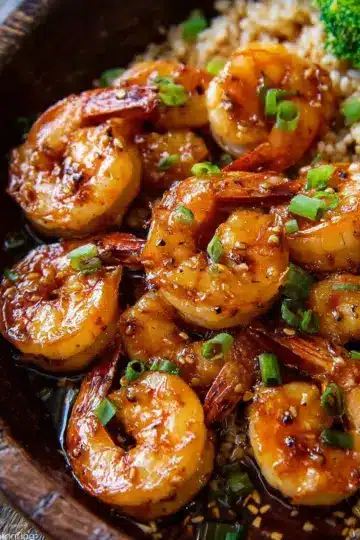 Quick & Healthy Dinner: 20 Minute Honey Garlic Shrimp