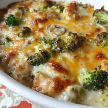 Skinny Chicken & Broccoli Casserole