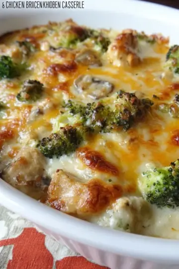 Skinny Chicken & Broccoli Casserole