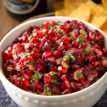 Cranberry Pomegranate Salsa