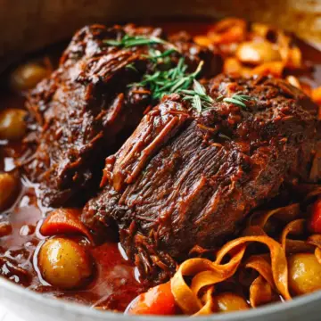 Italian Pot Roast Recipe (Stracotto)