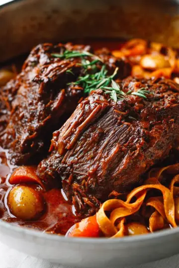 Italian Pot Roast Recipe (Stracotto)
