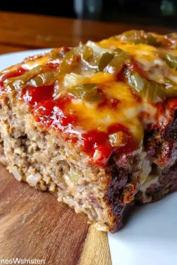 Philly Cheesesteak Meatloaf