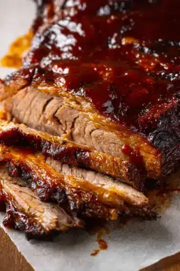 Slow Cooker Beef Brisket with BBQ Sauce