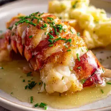 Butter Poached Lobster Tail Recipe