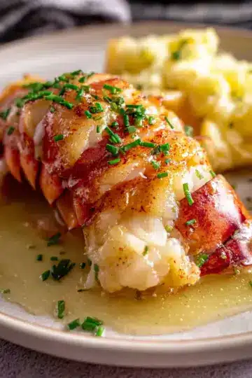 Butter Poached Lobster Tail Recipe