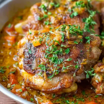 Chicken Thigh Osso Buco