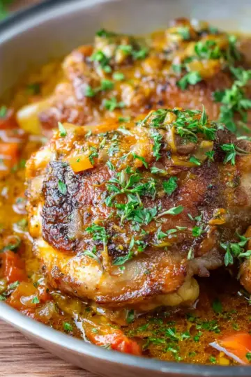 Chicken Thigh Osso Buco