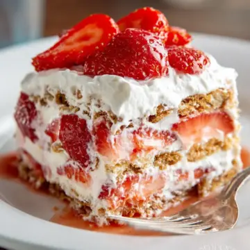 Strawberry Icebox Cake