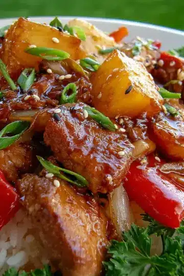 Teriyaki and Pineapple Chicken