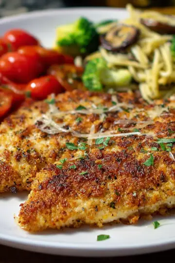 Parmesan Crusted Tilapia Fillets