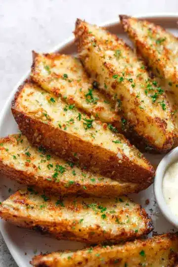 Baked Garlic Parmesan Potato Wedges