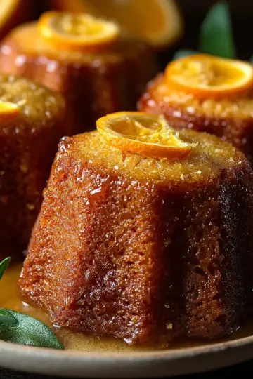 Orange Ginger Honey Cakes