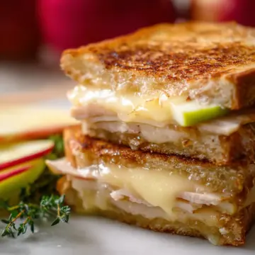 Apple and Brie Grilled Cheese