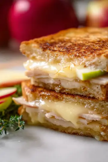 Apple and Brie Grilled Cheese