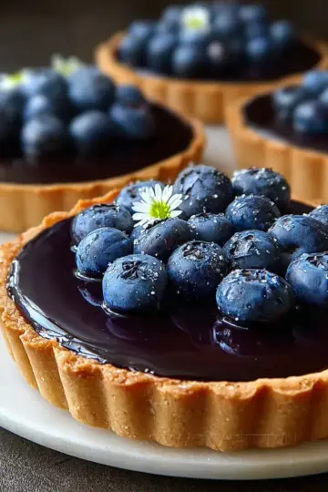 Blueberry Ganache Tart