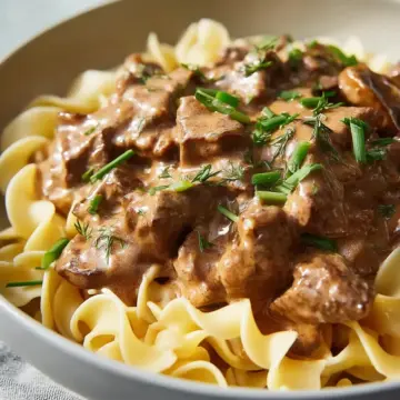 Beef Stroganoff