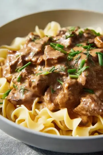 Beef Stroganoff