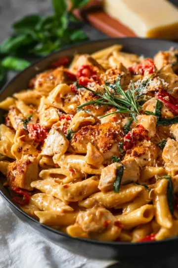 Tuscan Chicken Pasta