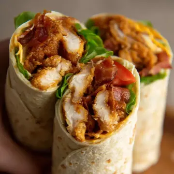 Crispy Chicken Wraps