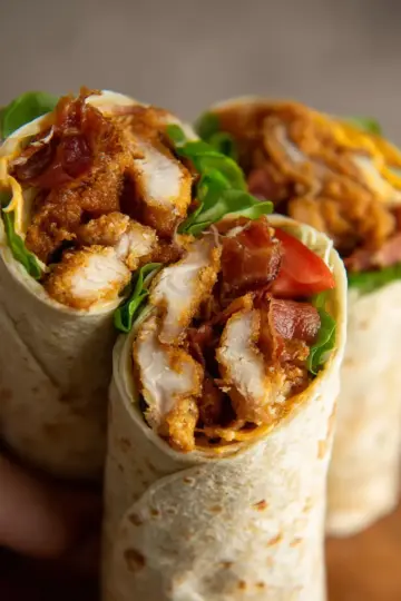 Crispy Chicken Wraps