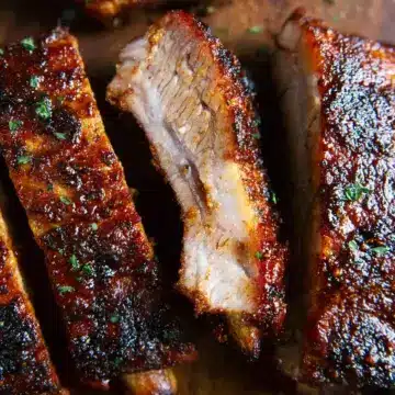Oven Barbecue Pork Ribs
