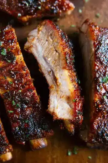 Oven Barbecue Pork Ribs
