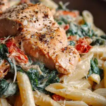 Creamy Tuscan Salmon Pasta