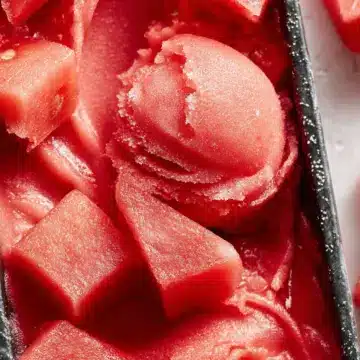 Easy Watermelon Sorbet