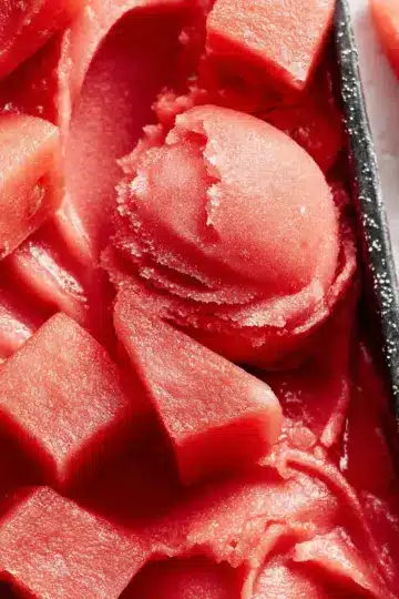 Easy Watermelon Sorbet