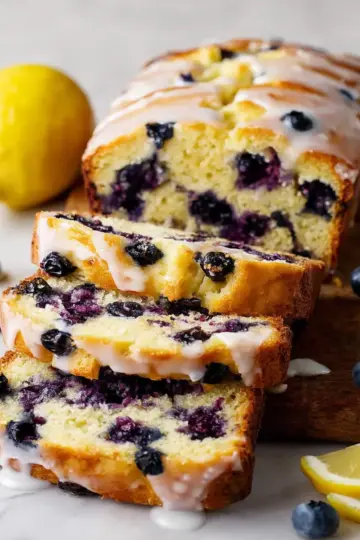 Lemon Blueberry Bread Made Easy—No Kneading Required