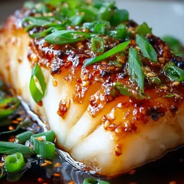 Ginger Soy Glazed Cod Recipe