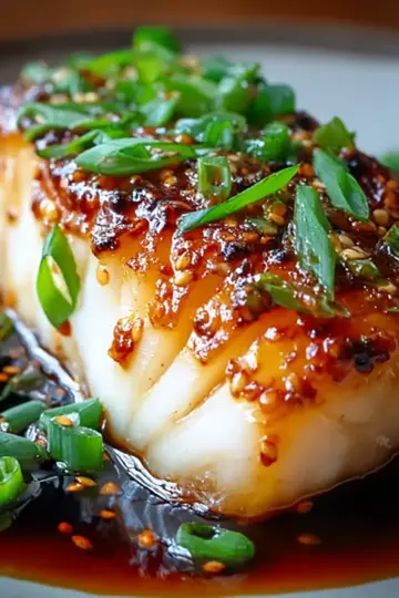 Ginger Soy Glazed Cod Recipe