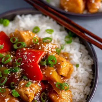 Crock Pot Sweet and Sour Chicken