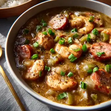 Cajun Chicken and Sausage Gumbo