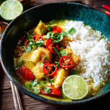 Coconut Lime Fish Curry