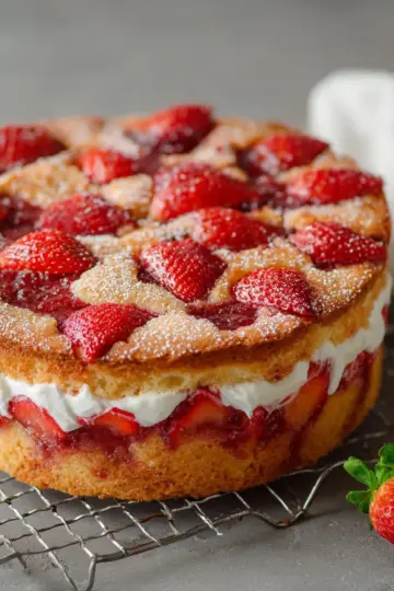 Fresh Strawberry Cake