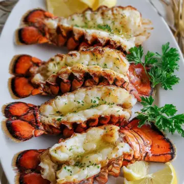 Easy Grilled Lobster Tails with Lemon Garlic Butter
