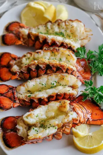 Easy Grilled Lobster Tails with Lemon Garlic Butter